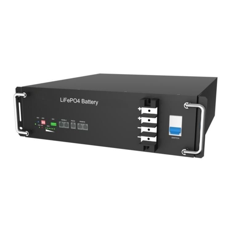 2560Wh 51.2V DC Rack Mount Lifepo4 μπαταρία για βιομηχανική εμπορική αποθήκευση ενέργειας