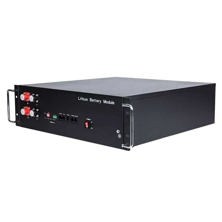 Χαμηλή τάση 30kwh 50kwh Rackmount Lifepo4 Λιθιοηλεκτρική μπαταρία Επιλογή αποθέματος ισχύος