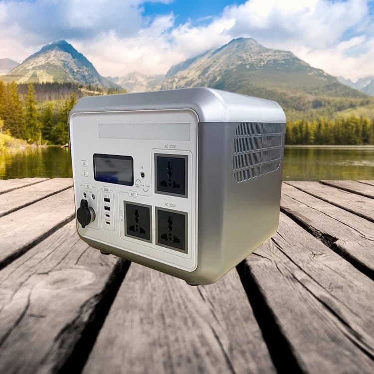 110V AC Lifepo4 μπαταρία, φορητό ηλιακό σταθμό με ηλιακό υβριδικό μετατροπέα