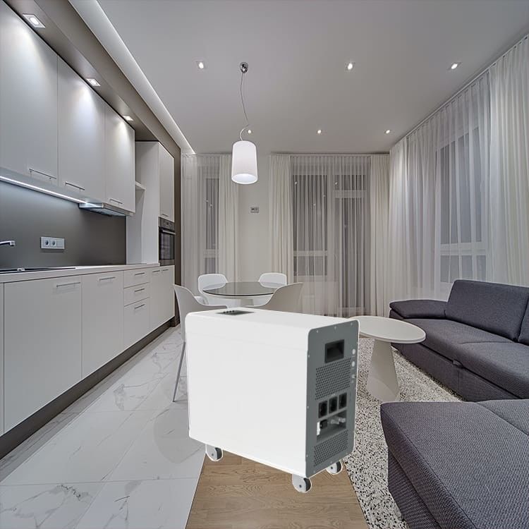 5kWh 200A Υβριδικός μετατροπέας με μπαταρία ιόντων λιθίου ενσωματωμένη 1000W All-inclusive σύστημα ESS