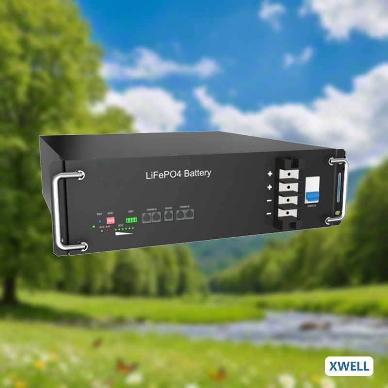 Χαμηλής τάσης Rackmount Lifepo4 Λιθίου μπαταρία Αποθεματικό ισχύος για 30kwh & 50kwh