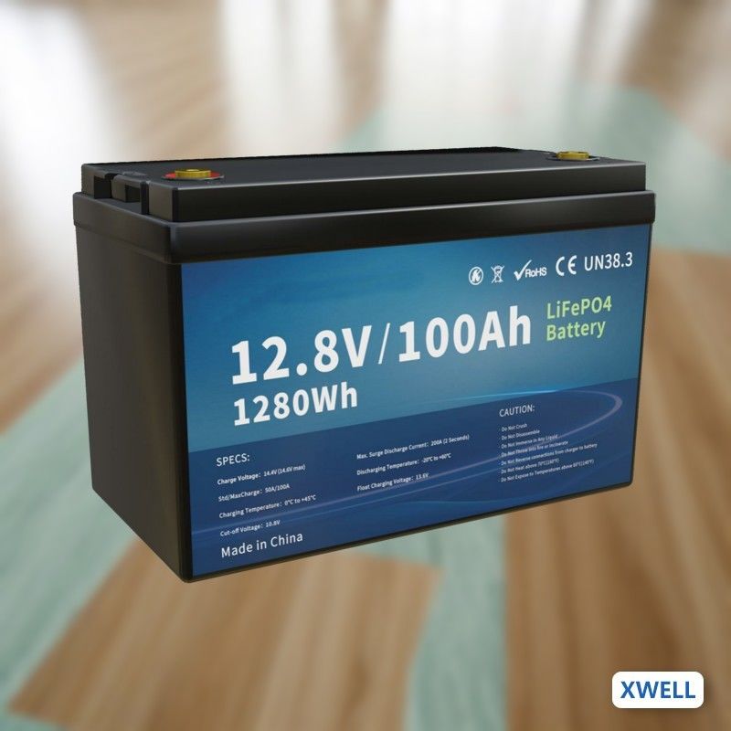 12.8V 100AH Lithium Ion LiFePO4 Τράπεζα για την αντικατάσταση VRLA μπαταρίας Βαθιά κύκλος μπαταρίας